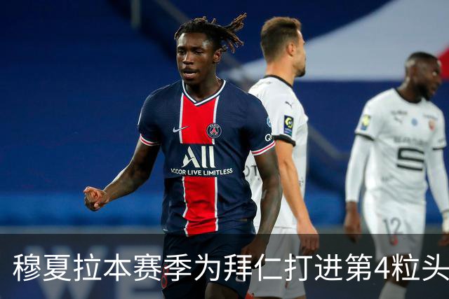穆夏拉本赛季为拜仁打进第4粒头球 五大联赛最多